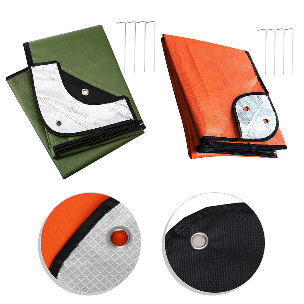 Survival Blanket Reflective - 1 Buah Selimut Bertahan Hidup Berkemah