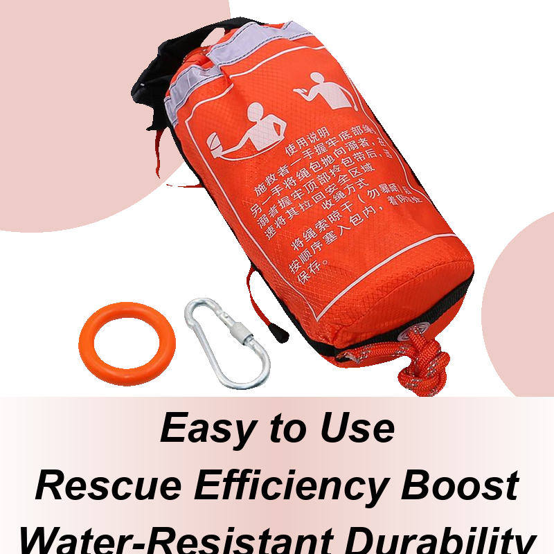 Rescue Rope Throw - Perangkat Flotasi Dapat Dilempar Tas Lempar
