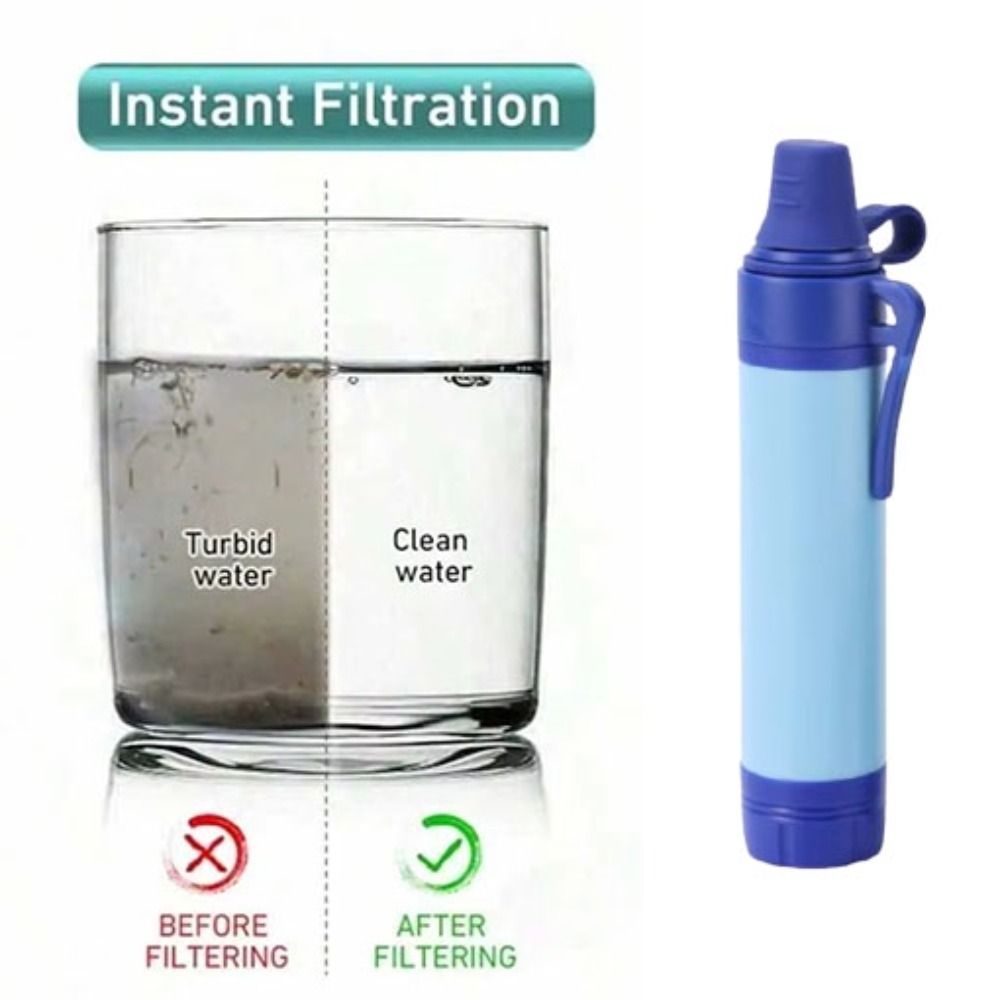 Water Purification Straw - Sedotan Penyaring Air Mini Mini, Penyaring
