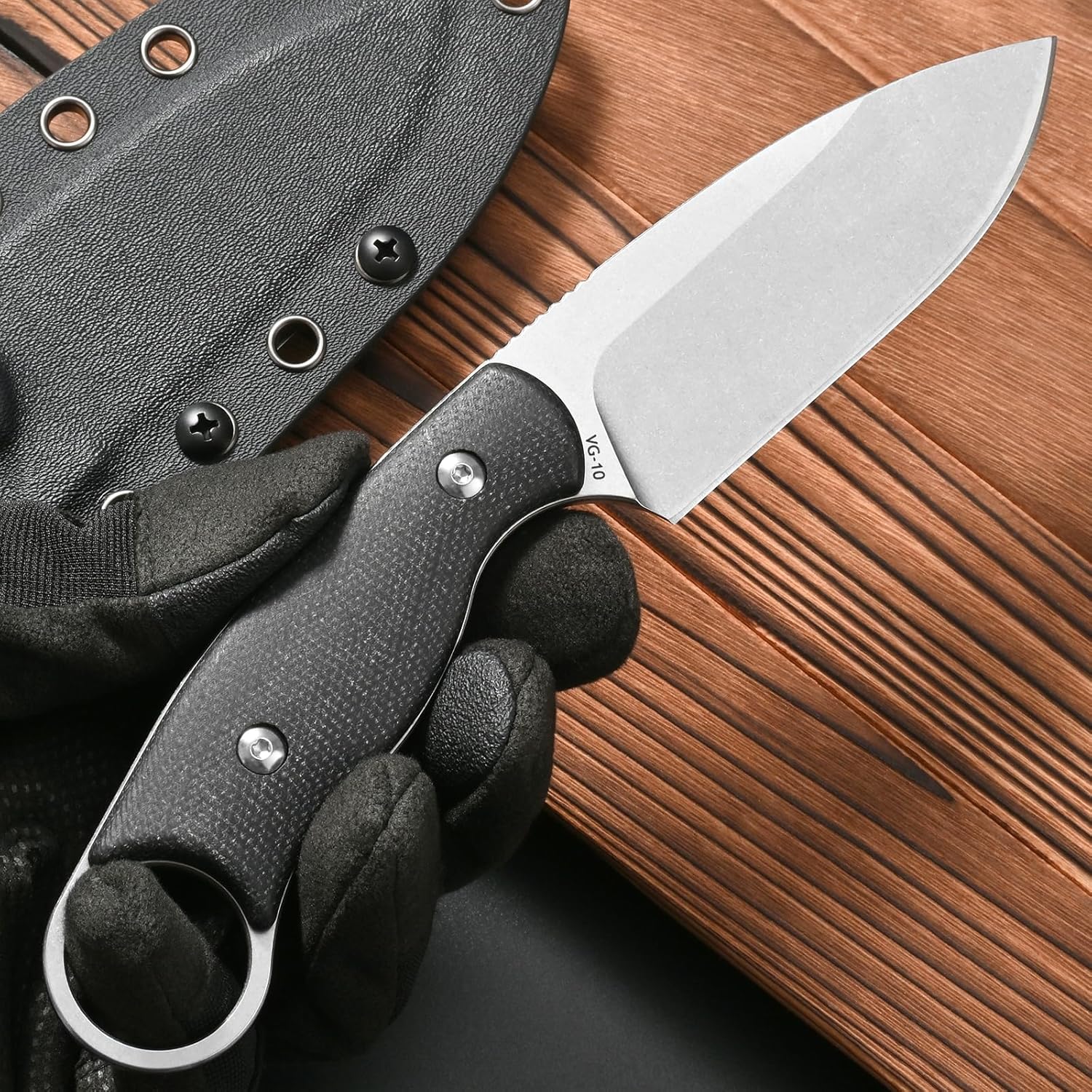 Pisau Fixed Blade Eafengrow FF - Bushcraft Knife Fixed ulasan dan harga