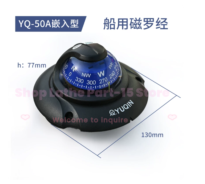 Kompas Magnetik Tipe YQ-50 Unt - Compass Lensatic ulasan dan harga