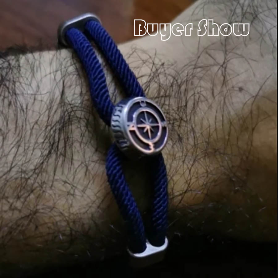 Gelang kompas bahari gaya baja - Compass Lensatic ulasan dan harga