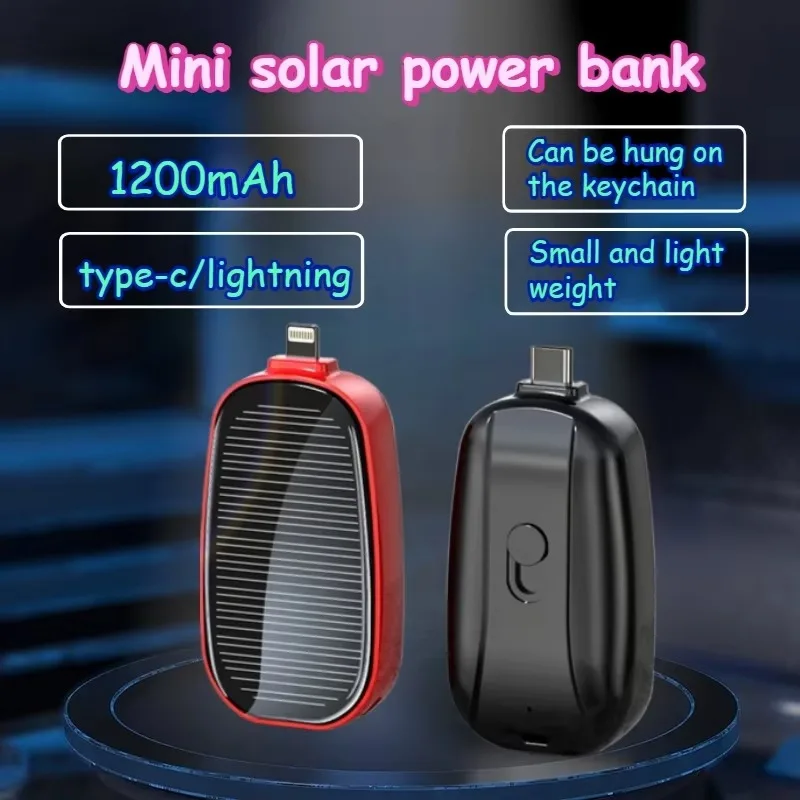 Power Bank Mini Portabel Tenag - Solar Emergency Charger ulasan dan harga