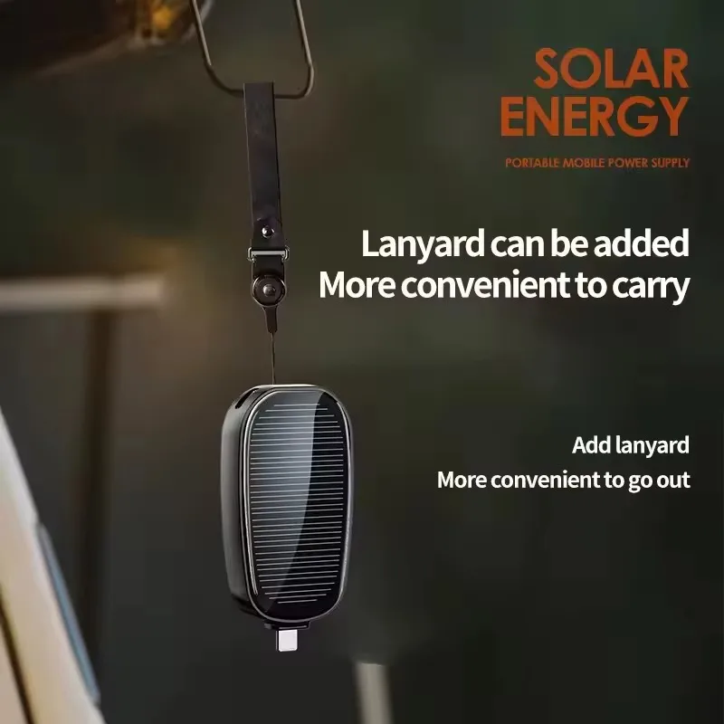 Power Bank Mini Portabel Tenag - Solar Emergency Charger ulasan dan harga