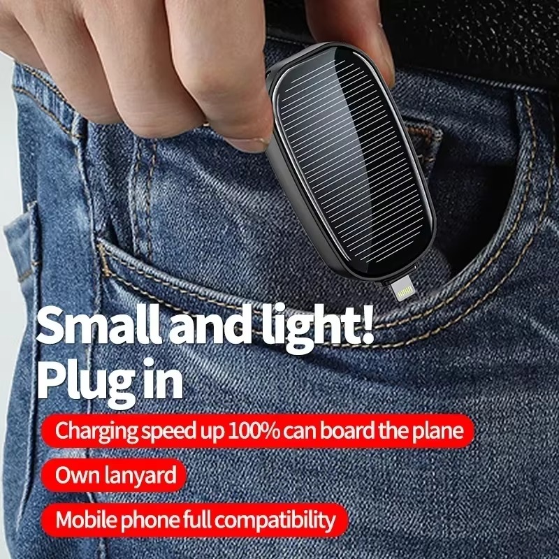 Power Bank Mini Portabel Tenag - Solar Emergency Charger ulasan dan harga