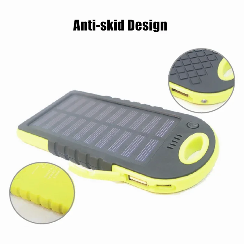 Baterai Eksternal Portabel Bar - Solar Emergency Charger ulasan dan harga