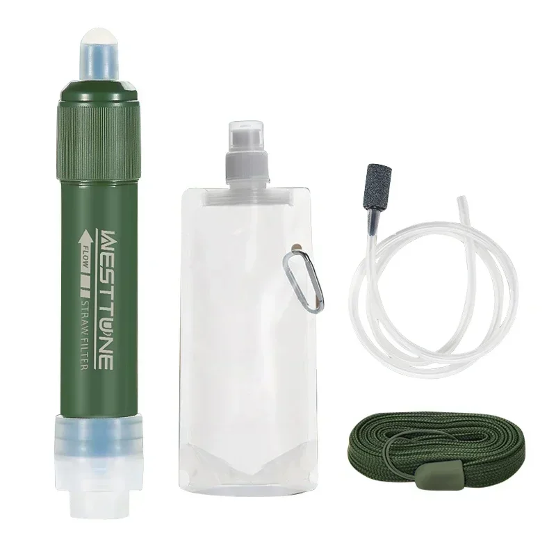 Westtune Kantong Air Serat Kar - Water Purification Straw ulasan dan harga