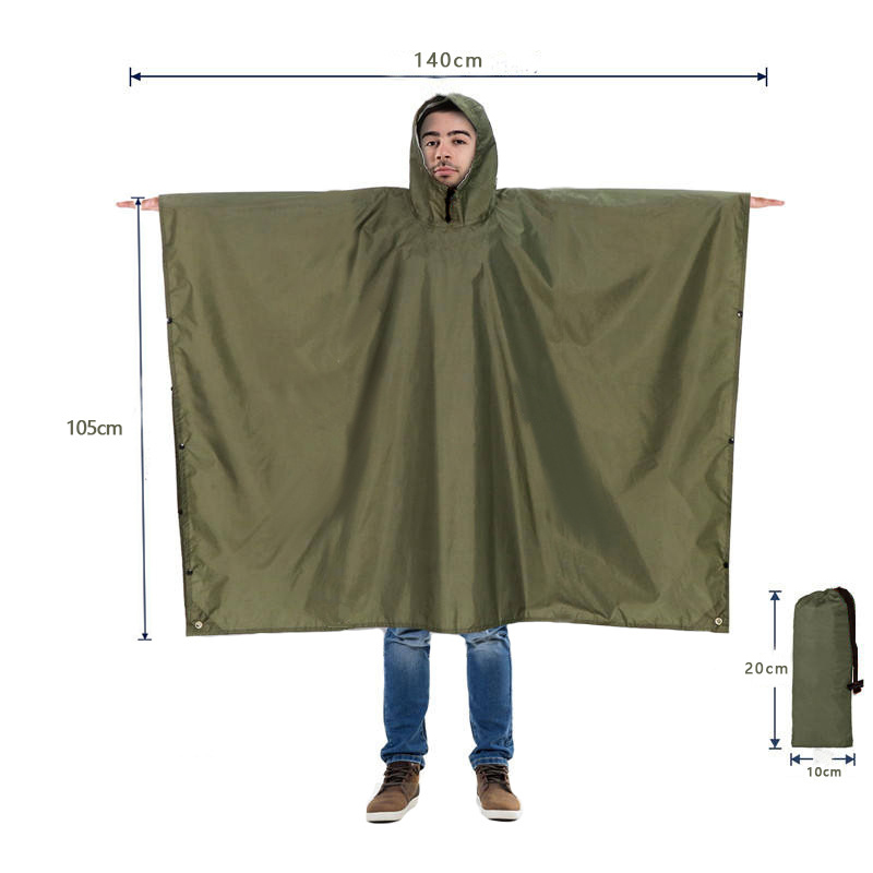 Jas Hujan Tugas Berat Untuk Ba - Emergency Poncho Rain ulasan dan harga