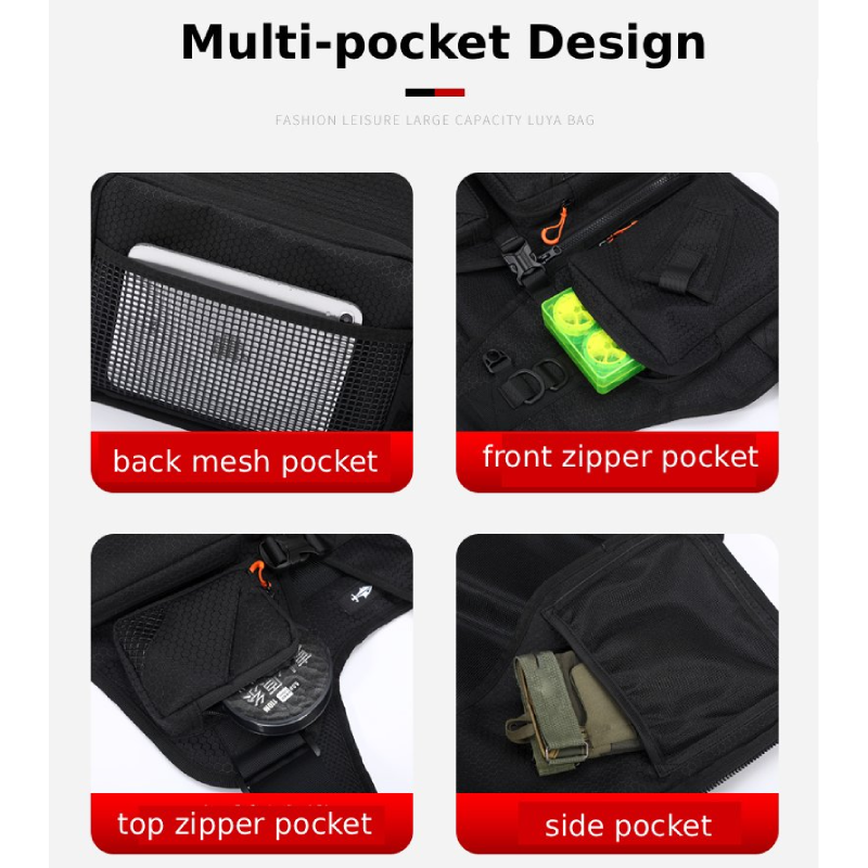 Rompi Taktis untuk Memancing d - Fishing Kit Compact ulasan dan harga