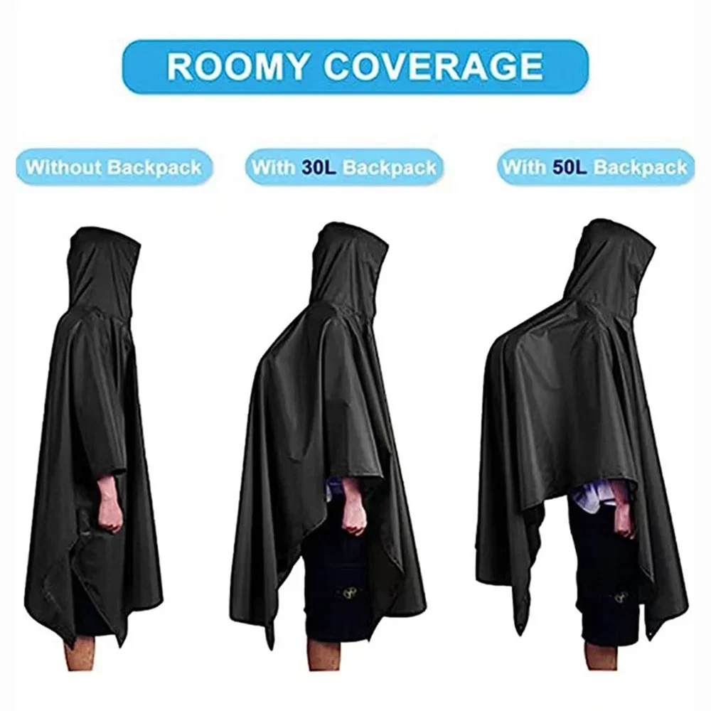 Jas Hujan Militer Luar Ruangan - Emergency Poncho Rain ulasan dan harga
