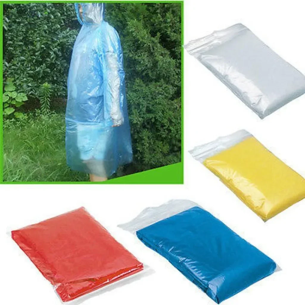 Jas hujan sekali pakai anak de - Emergency Poncho Rain ulasan dan harga