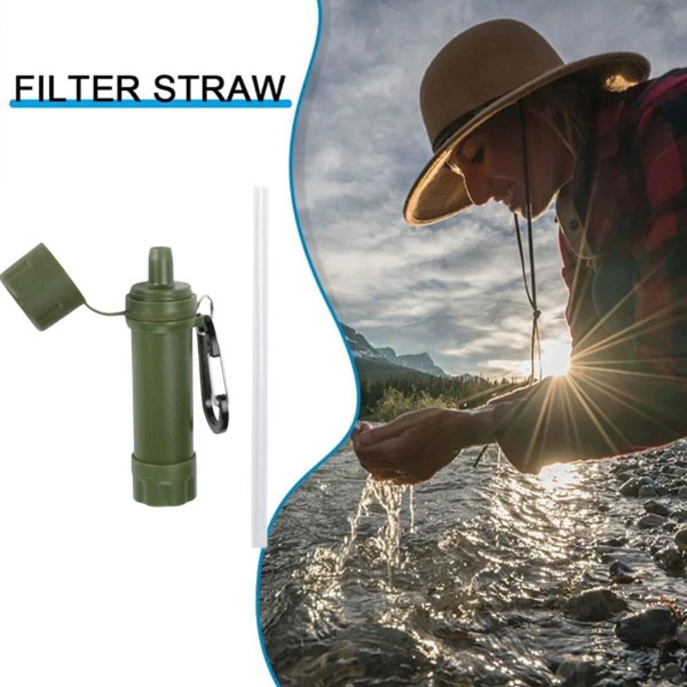 Sedotan Filter Air Mini Mini,  - Water Purification Straw ulasan dan harga