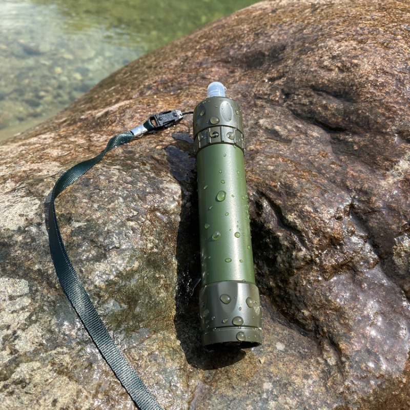 2 buah sedotan penyaring air d - Water Purification Straw ulasan dan harga