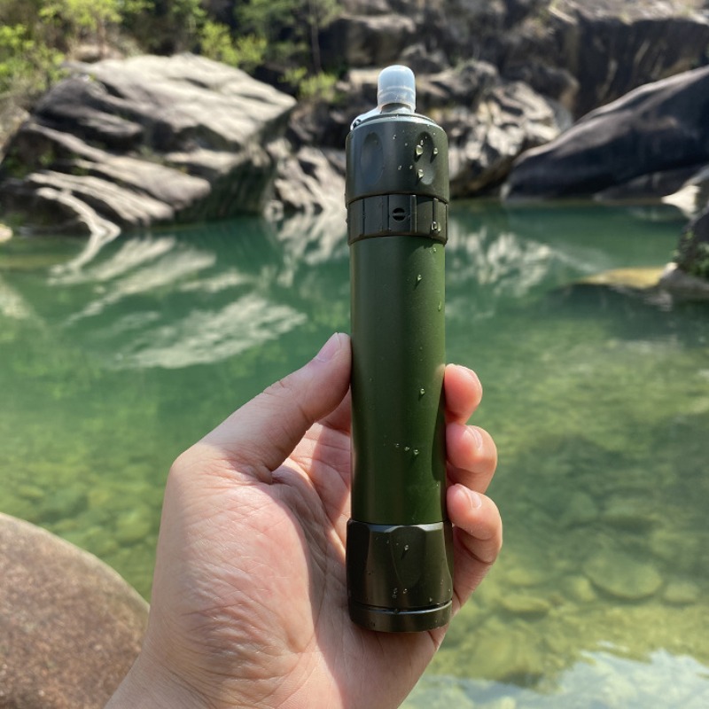 2 buah sedotan penyaring air d - Water Purification Straw ulasan dan harga