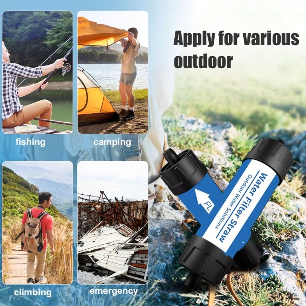 Sedotan Filter Air Mini Mini,  - Water Purification Straw ulasan dan harga